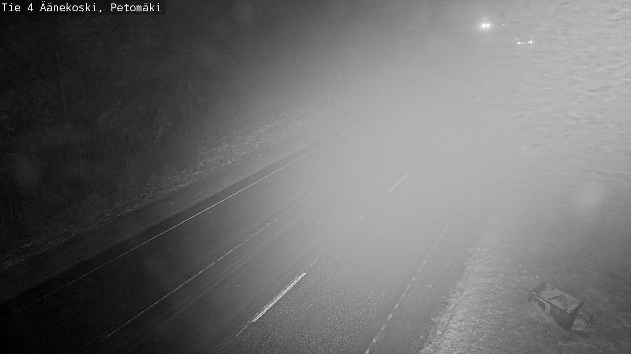 Weather Camera Image Väg 4 Äänekoski. PetomäkiPetomäki, Äänekoski, Keski-Suomi