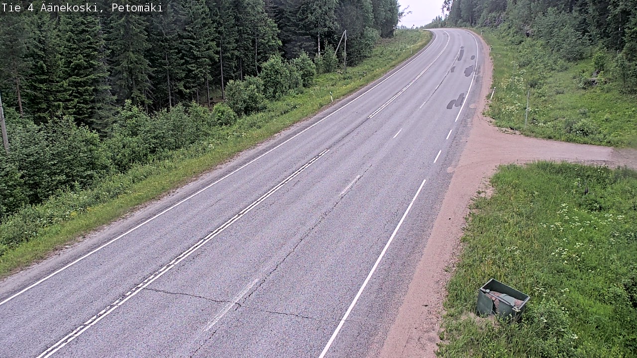 Kelikamerat Kuva Tie 4 Äänekoski. Petomäki, Äänekoski, Keski-Suomi