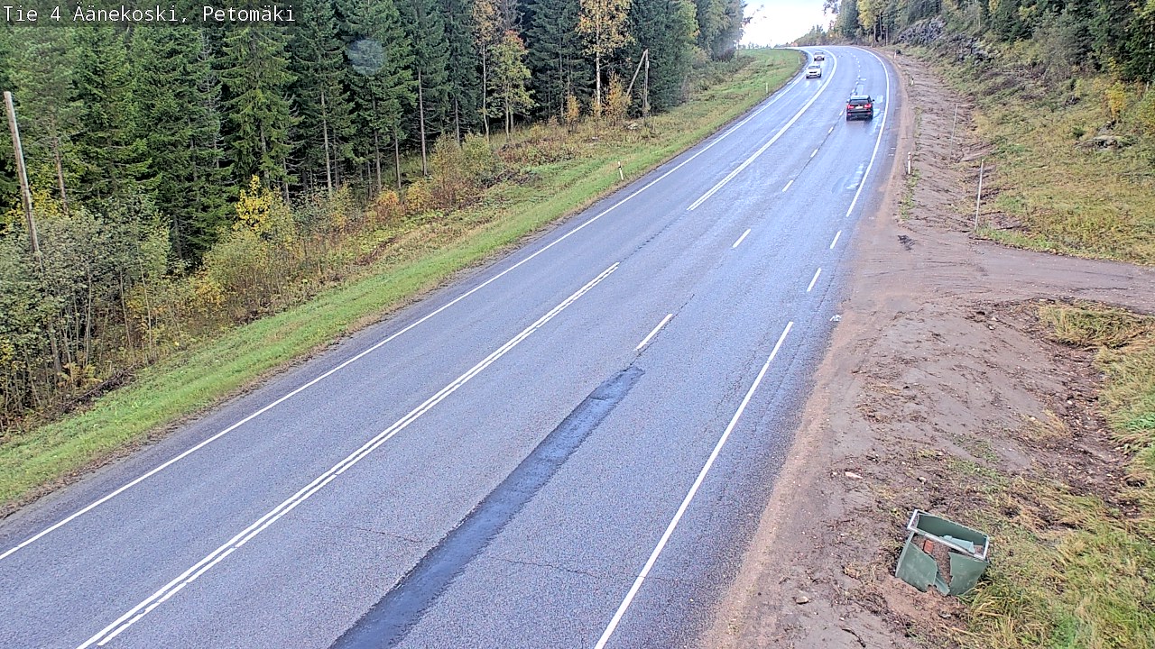 Kelikamerat Kuva Tie 4 Äänekoski. Petomäki, Äänekoski, Keski-Suomi