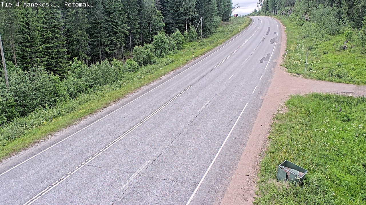 Kelikamerat Kuva Tie 4 Äänekoski. Petomäki, Äänekoski, Keski-Suomi