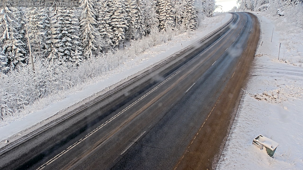 Weather Camera Image Road 4 Äänekoski. PetomäkiPetomäki, Äänekoski, Keski-Suomi