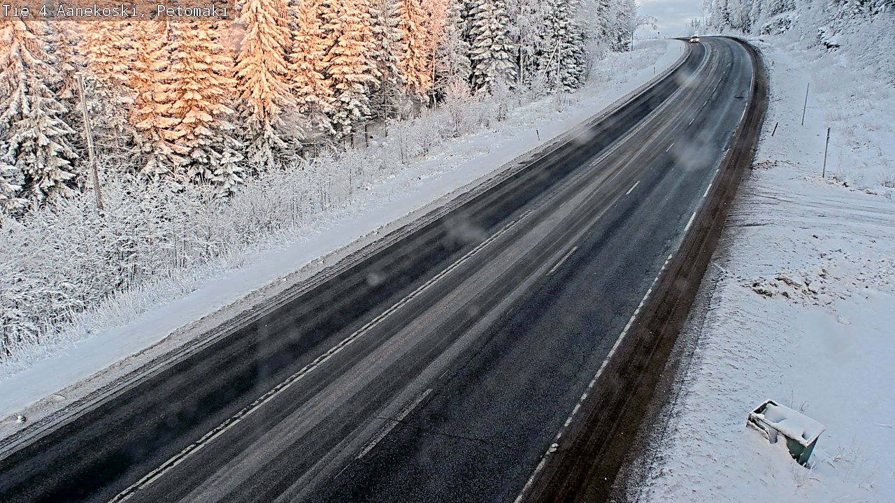 Kelikamerat Kuva Tie 4 Äänekoski. Petomäki, Äänekoski, Keski-Suomi