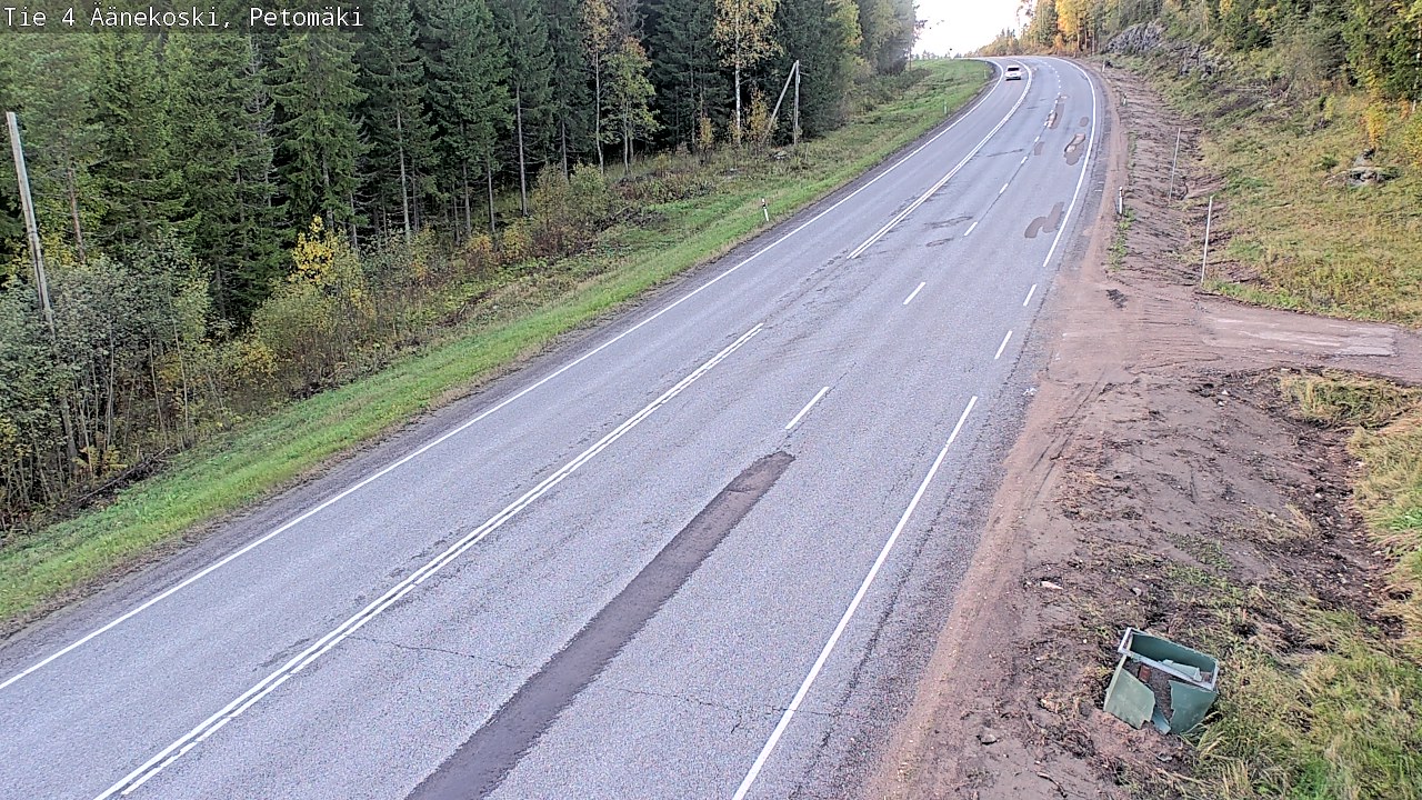 Kelikamerat Kuva Tie 4 Äänekoski. Petomäki, Äänekoski, Keski-Suomi