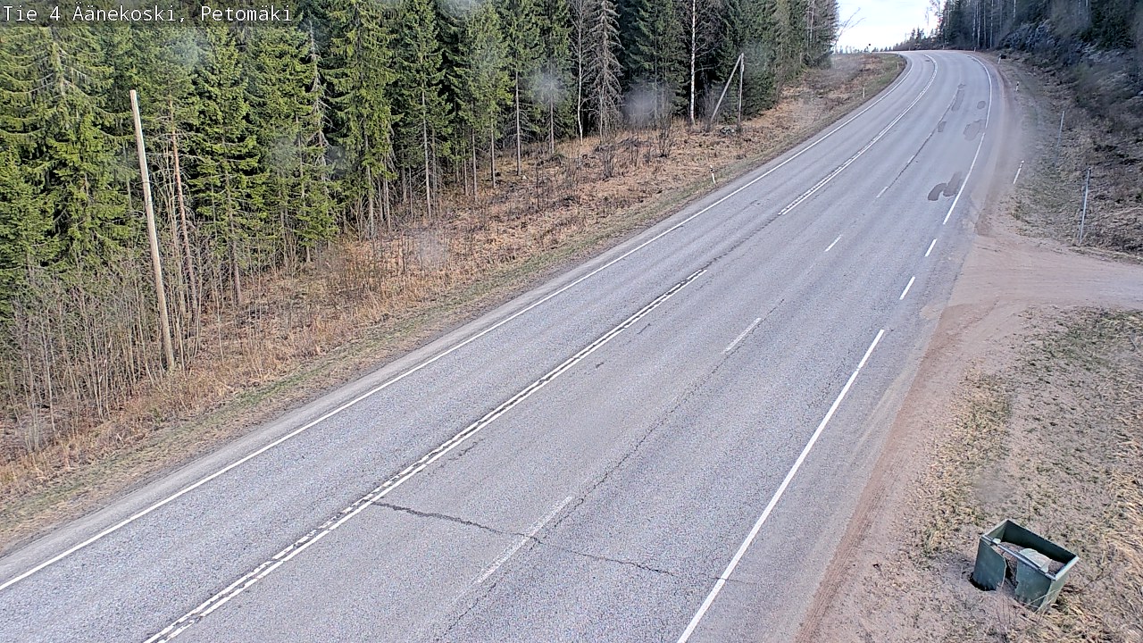 Kelikamerat Kuva Tie 4 Äänekoski. Petomäki, Äänekoski, Keski-Suomi