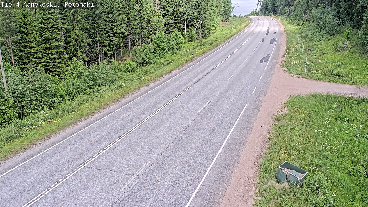 Kelikamerat Kuva Tie 4 Äänekoski. Petomäki, Äänekoski, Keski-Suomi