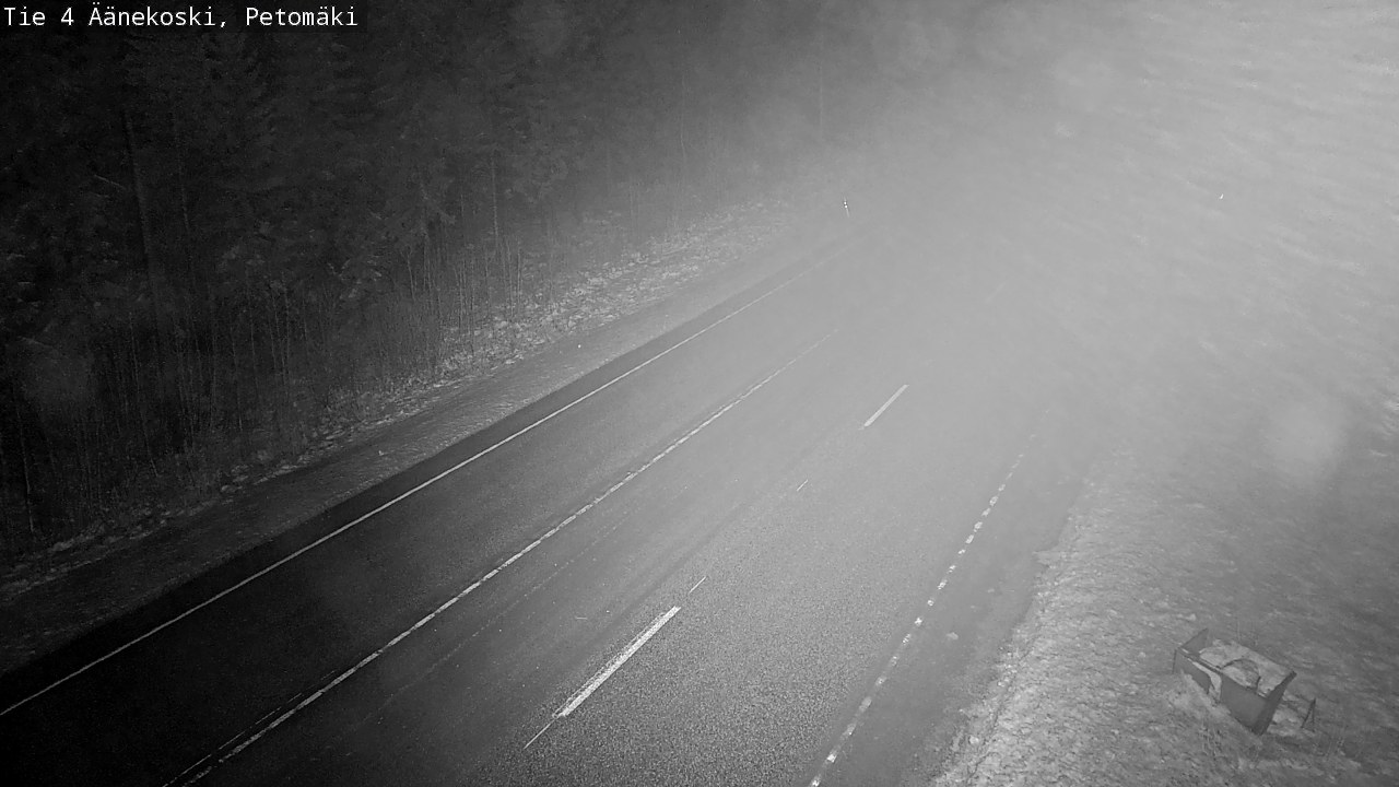 Weather Camera Image Väg 4 Äänekoski. PetomäkiPetomäki, Äänekoski, Keski-Suomi