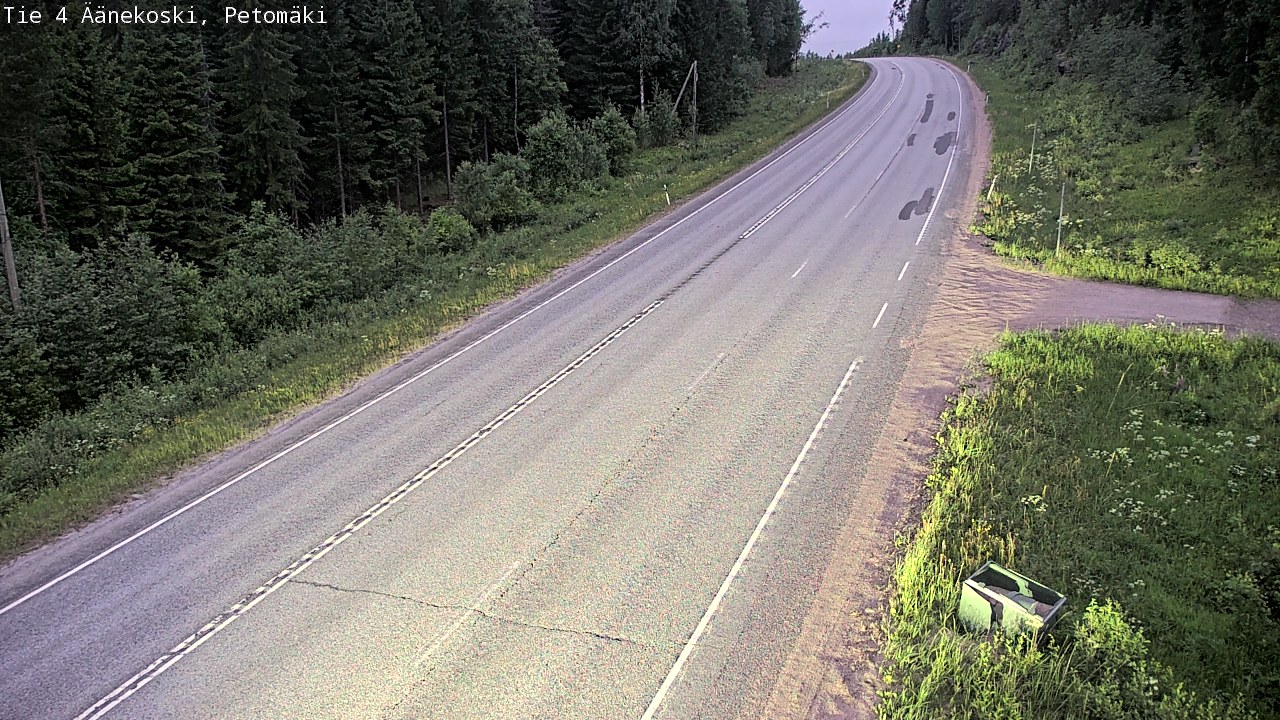 Kelikamerat Kuva Tie 4 Äänekoski. Petomäki, Äänekoski, Keski-Suomi