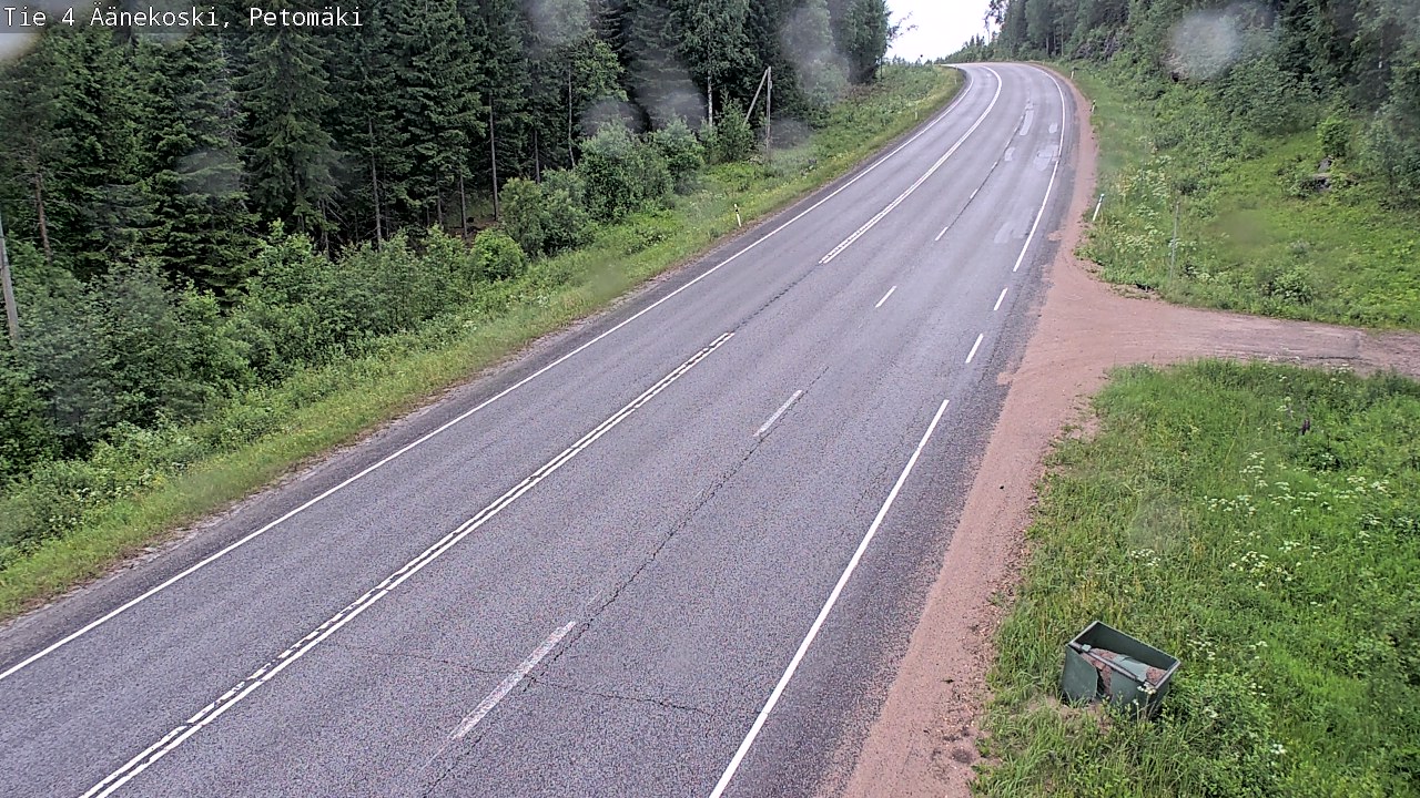 Kelikamerat Kuva Tie 4 Äänekoski. Petomäki, Äänekoski, Keski-Suomi