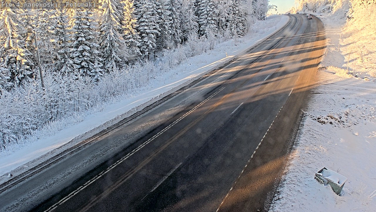 Weather Camera Image Road 4 Äänekoski. PetomäkiPetomäki, Äänekoski, Keski-Suomi