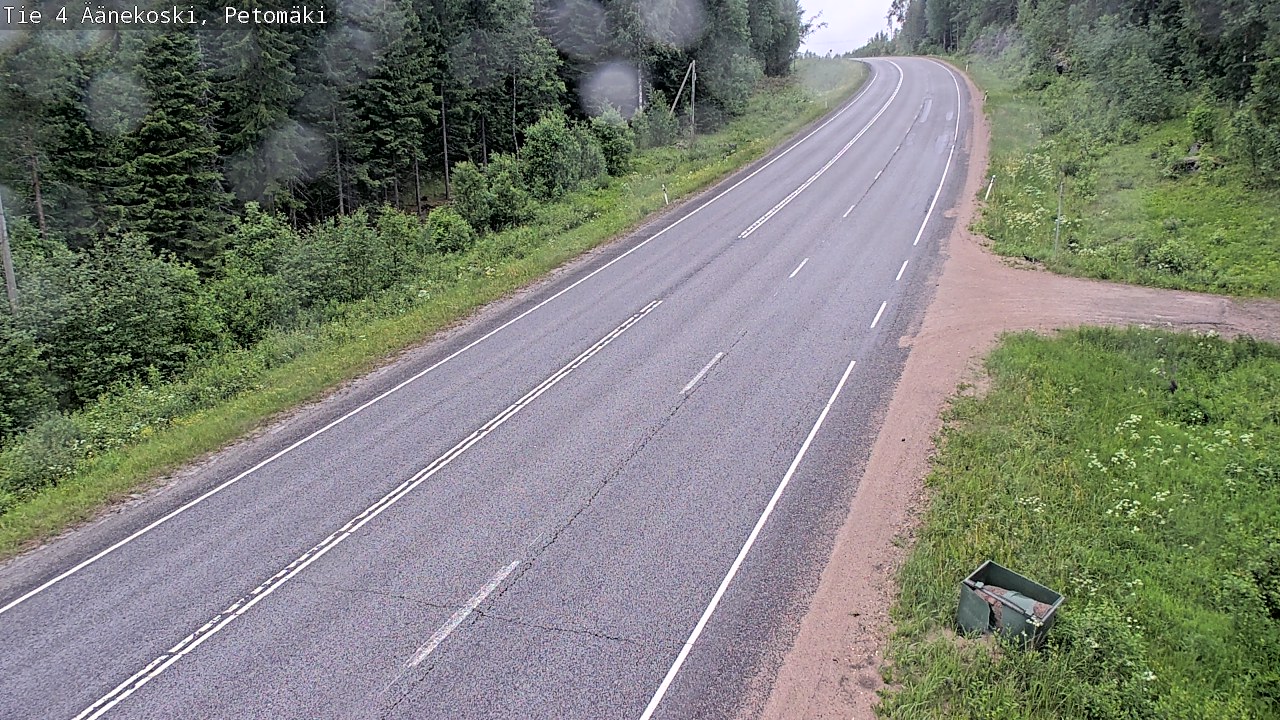 Kelikamerat Kuva Tie 4 Äänekoski. Petomäki, Äänekoski, Keski-Suomi