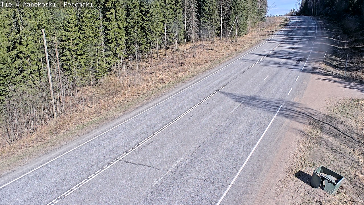 Kelikamerat Kuva Tie 4 Äänekoski. Petomäki, Äänekoski, Keski-Suomi