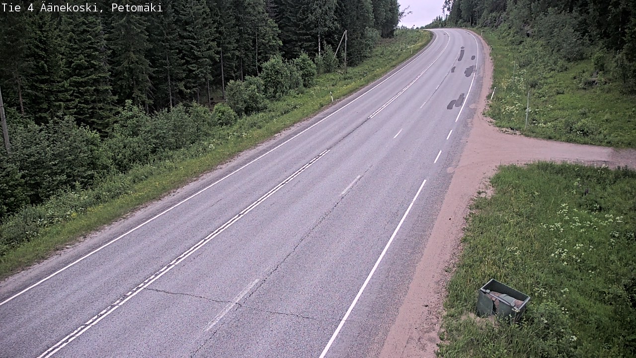 Kelikamerat Kuva Tie 4 Äänekoski. Petomäki, Äänekoski, Keski-Suomi