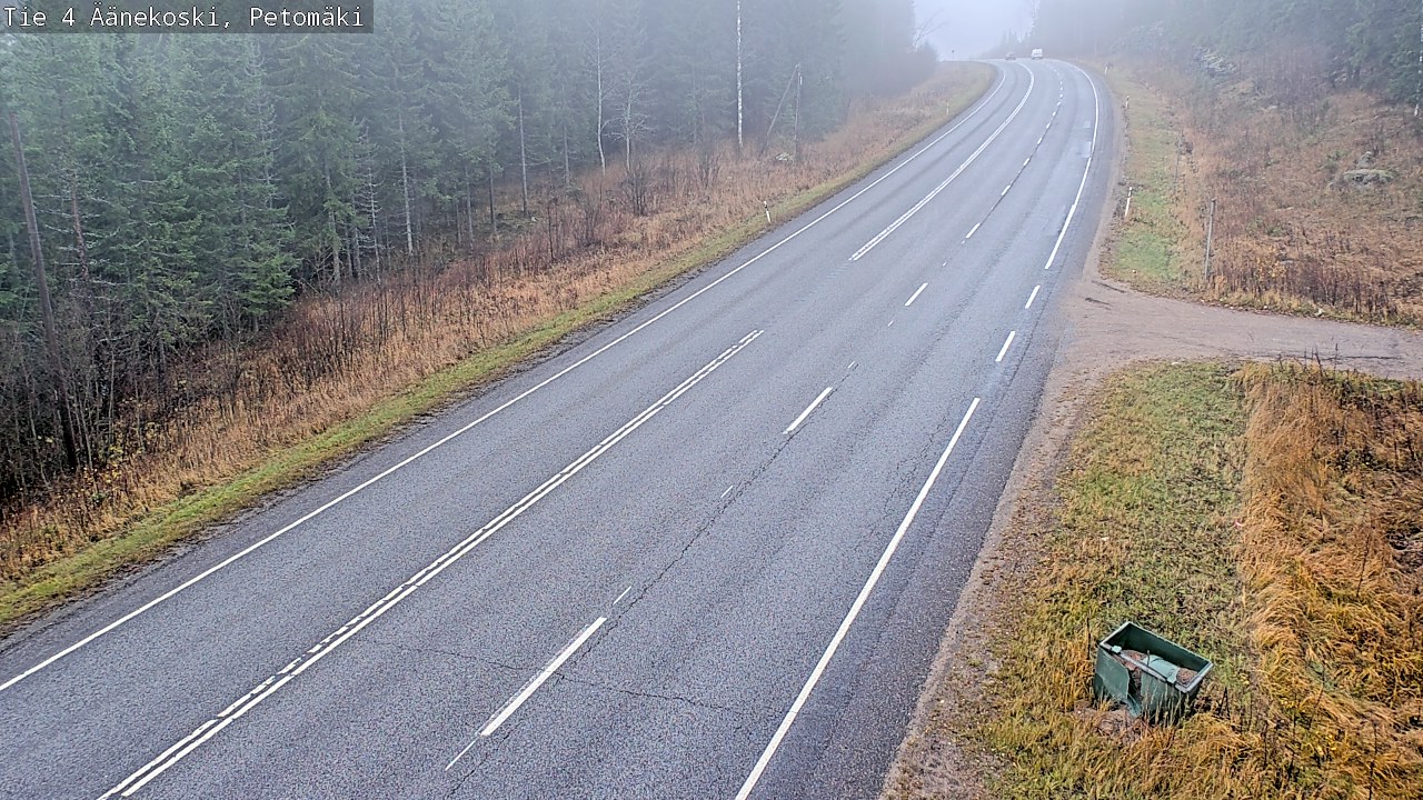 Kelikamerat Kuva Tie 4 Äänekoski. Petomäki, Äänekoski, Keski-Suomi
