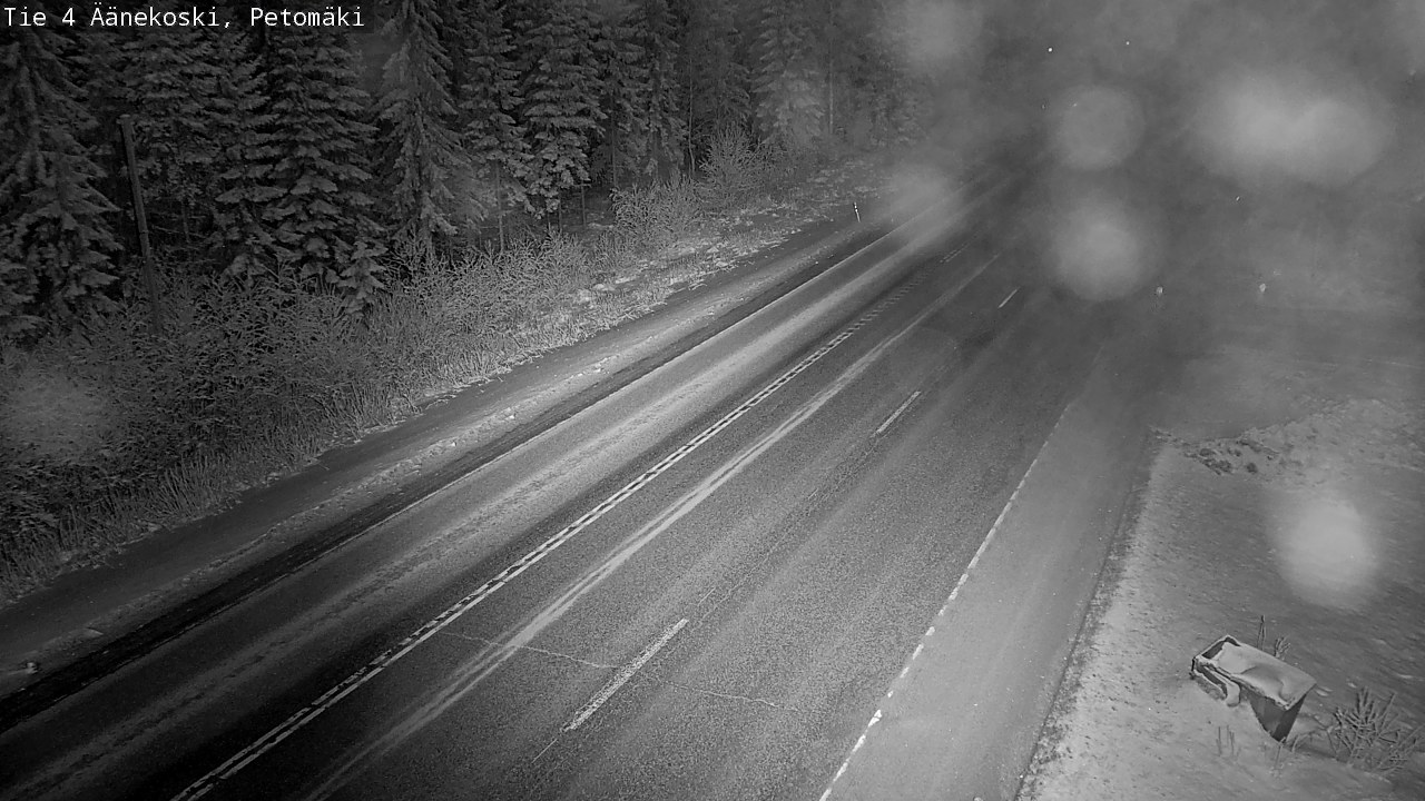 Weather Camera Image Väg 4 Äänekoski. PetomäkiPetomäki, Äänekoski, Keski-Suomi
