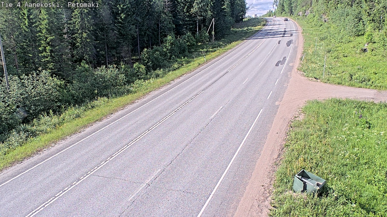 Kelikamerat Kuva Tie 4 Äänekoski. Petomäki, Äänekoski, Keski-Suomi