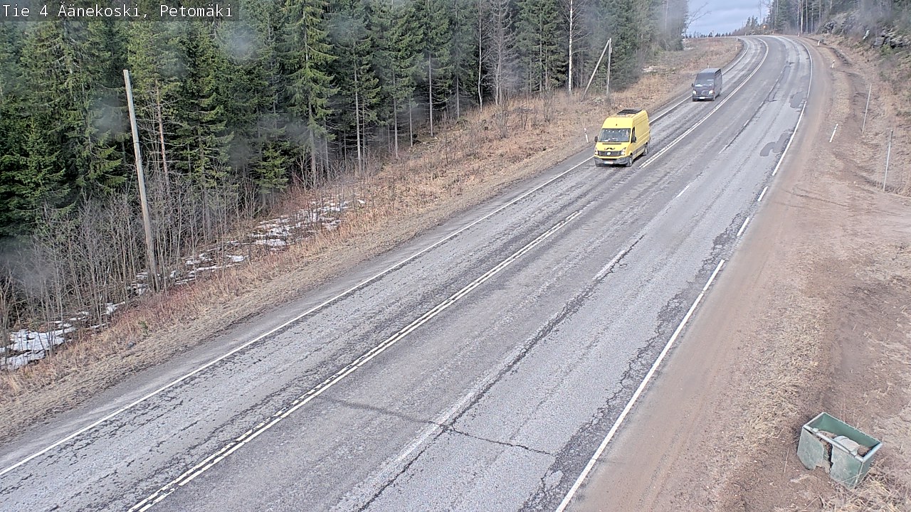 Kelikamerat Kuva Tie 4 Äänekoski. Petomäki, Äänekoski, Keski-Suomi