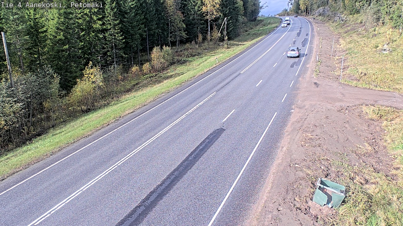 Kelikamerat Kuva Tie 4 Äänekoski. Petomäki, Äänekoski, Keski-Suomi