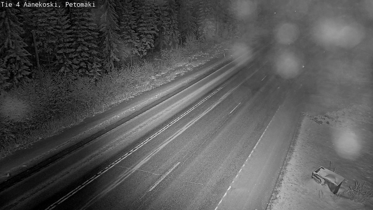 Weather Camera Image Väg 4 Äänekoski. PetomäkiPetomäki, Äänekoski, Keski-Suomi