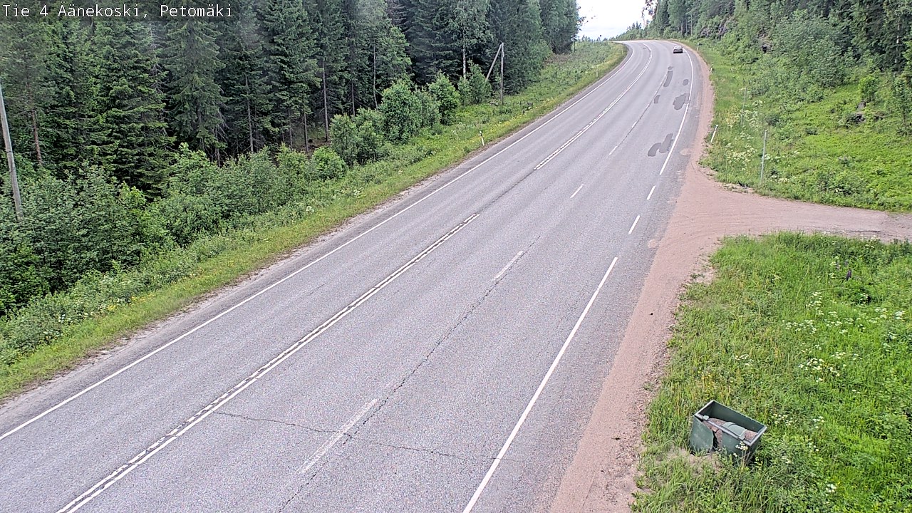 Kelikamerat Kuva Tie 4 Äänekoski. Petomäki, Äänekoski, Keski-Suomi