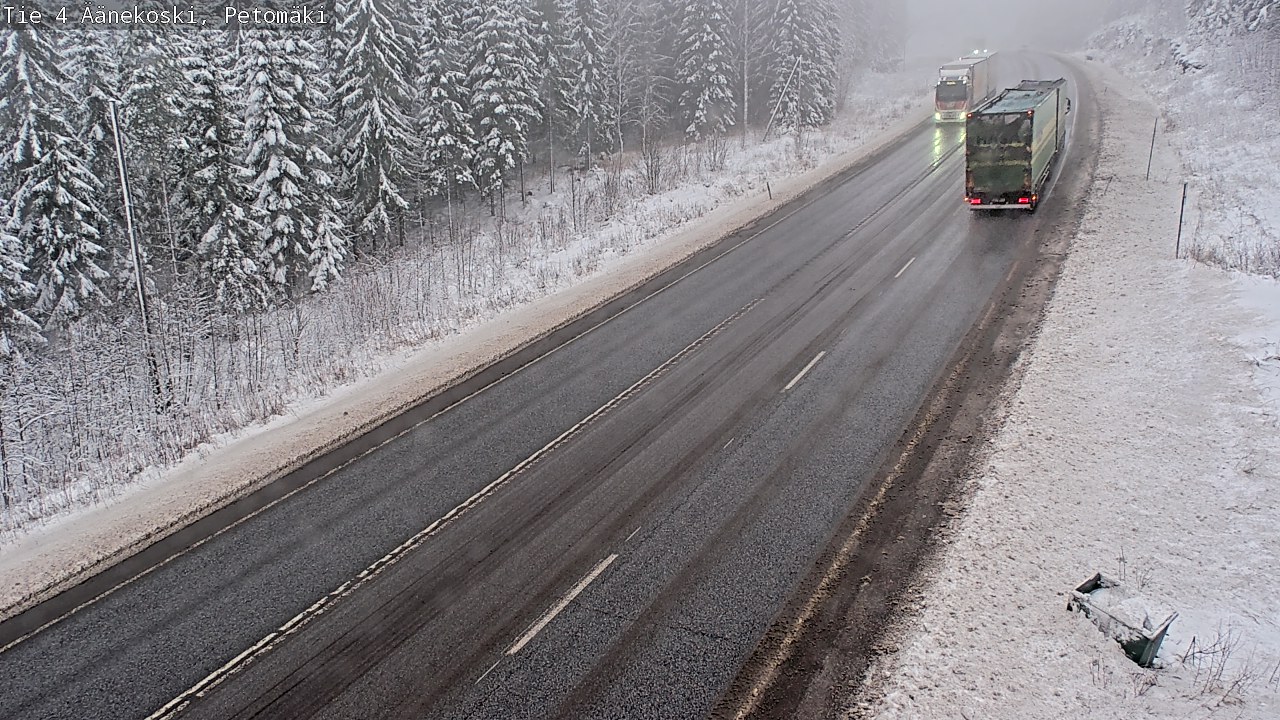 Kelikamerat Kuva Tie 4 Äänekoski. Petomäki, Äänekoski, Keski-Suomi