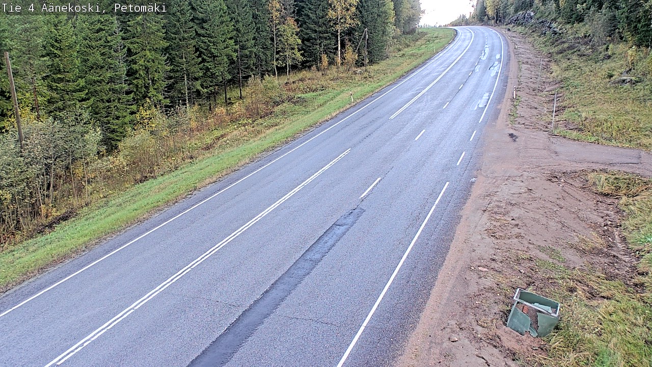 Kelikamerat Kuva Tie 4 Äänekoski. Petomäki, Äänekoski, Keski-Suomi