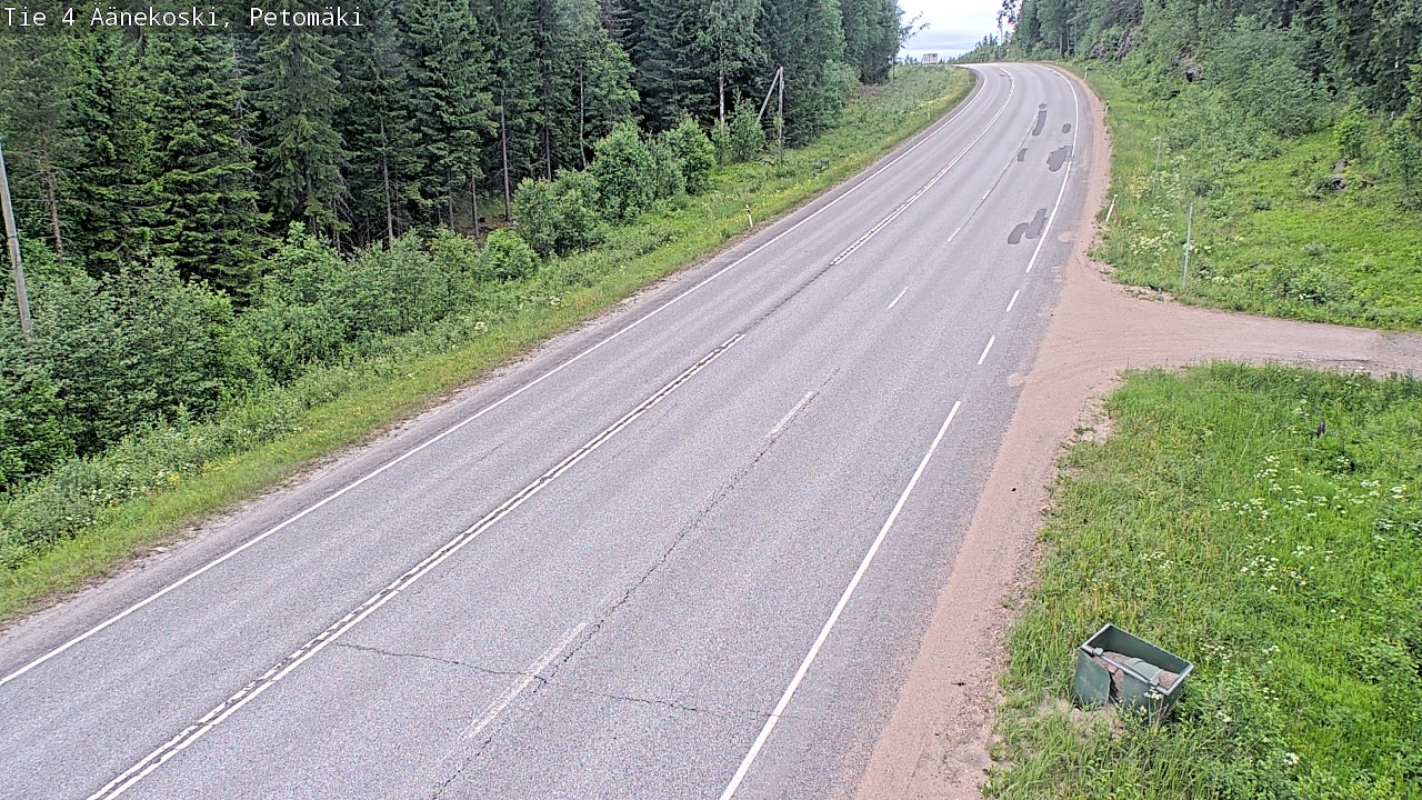 Kelikamerat Kuva Tie 4 Äänekoski. Petomäki, Äänekoski, Keski-Suomi