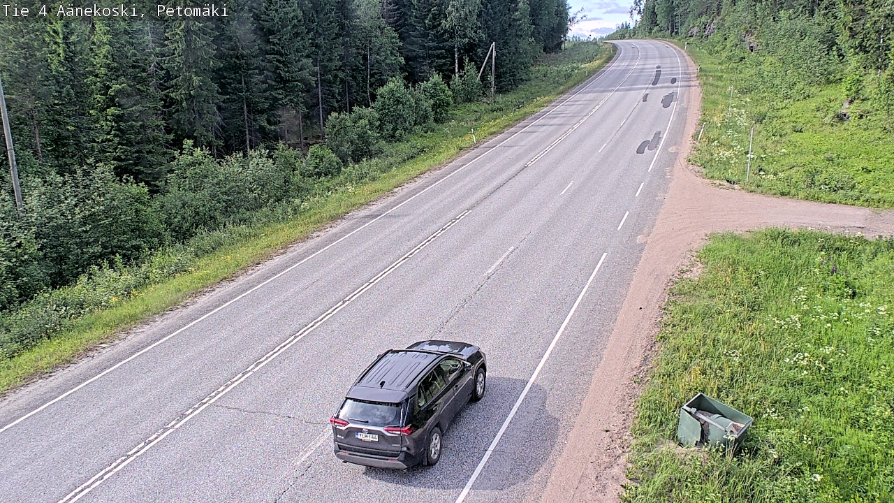 Kelikamerat Kuva Tie 4 Äänekoski. Petomäki, Äänekoski, Keski-Suomi