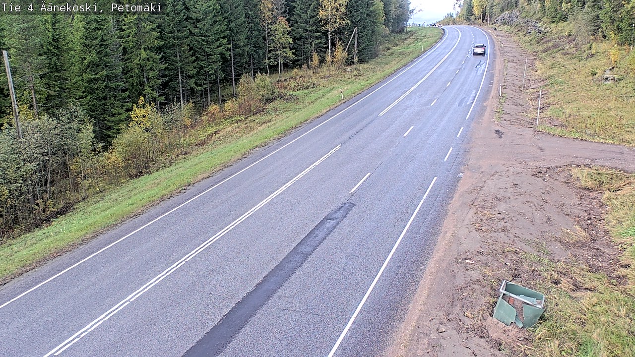 Kelikamerat Kuva Tie 4 Äänekoski. Petomäki, Äänekoski, Keski-Suomi