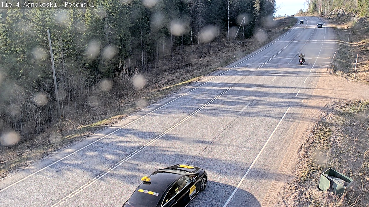 Weather Camera Image Väg 4 Äänekoski. PetomäkiPetomäki, Äänekoski, Keski-Suomi