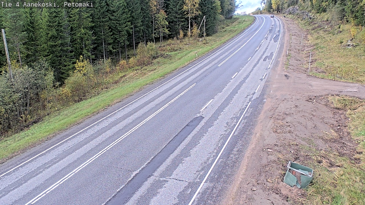 Kelikamerat Kuva Tie 4 Äänekoski. Petomäki, Äänekoski, Keski-Suomi