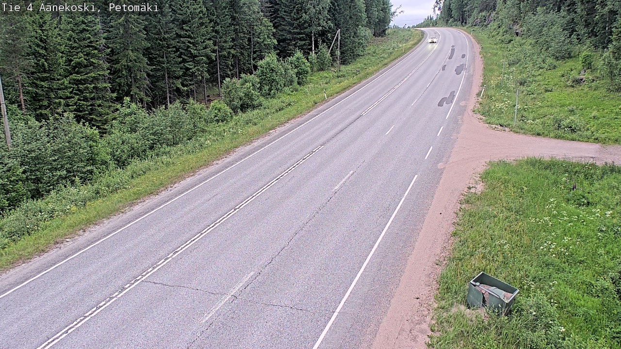 Kelikamerat Kuva Tie 4 Äänekoski. Petomäki, Äänekoski, Keski-Suomi