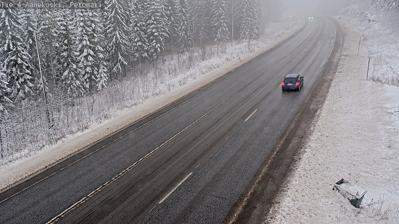 Kelikamerat Kuva Tie 4 Äänekoski. Petomäki, Äänekoski, Keski-Suomi