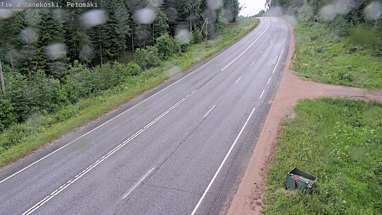 Kelikamerat Kuva Tie 4 Äänekoski. Petomäki, Äänekoski, Keski-Suomi