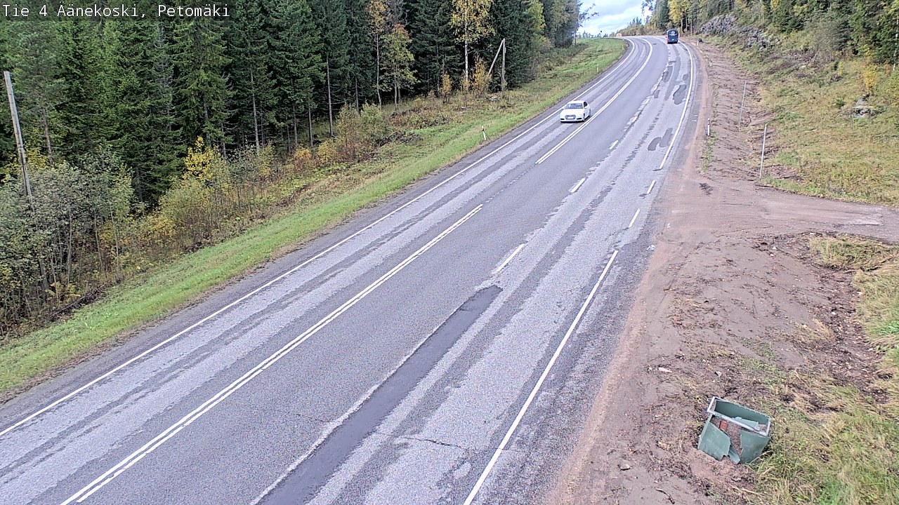 Kelikamerat Kuva Tie 4 Äänekoski. Petomäki, Äänekoski, Keski-Suomi