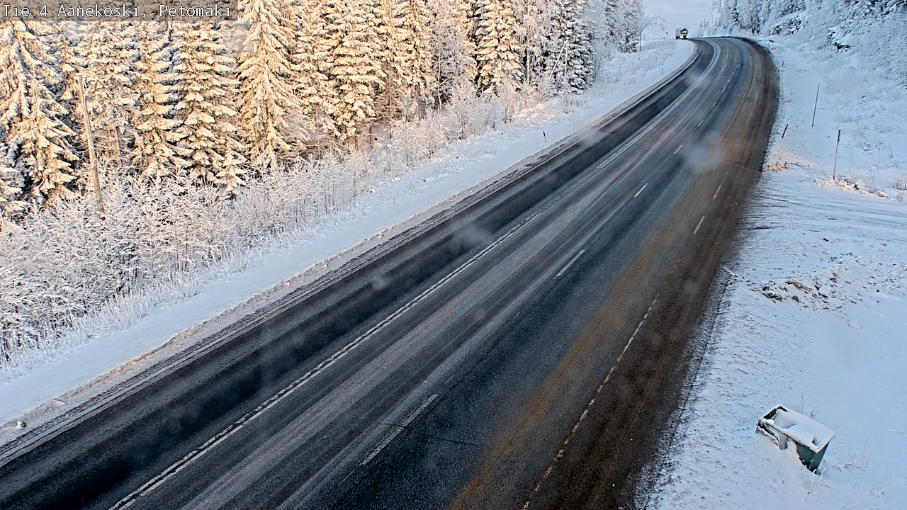 Weather Camera Image Road 4 Äänekoski. PetomäkiPetomäki, Äänekoski, Keski-Suomi