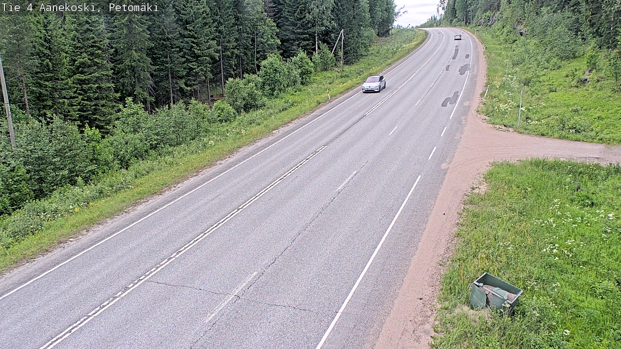 Kelikamerat Kuva Tie 4 Äänekoski. Petomäki, Äänekoski, Keski-Suomi
