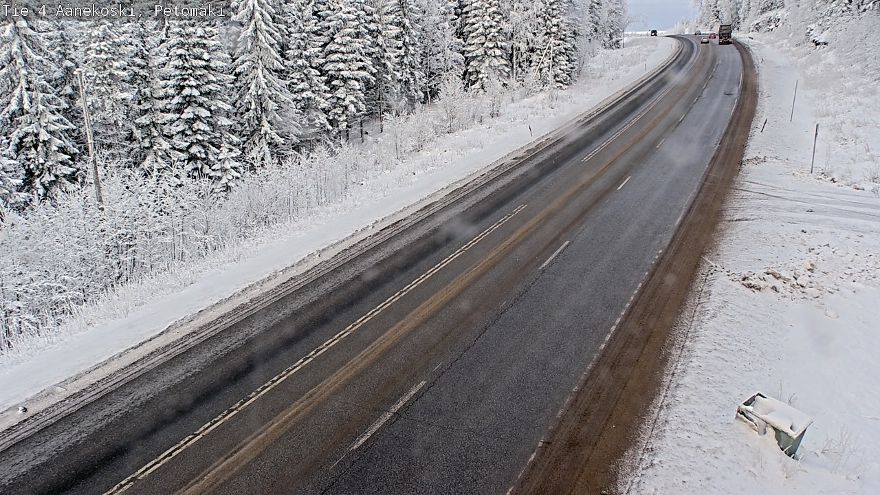 Kelikamerat Kuva Tie 4 Äänekoski. Petomäki, Äänekoski, Keski-Suomi