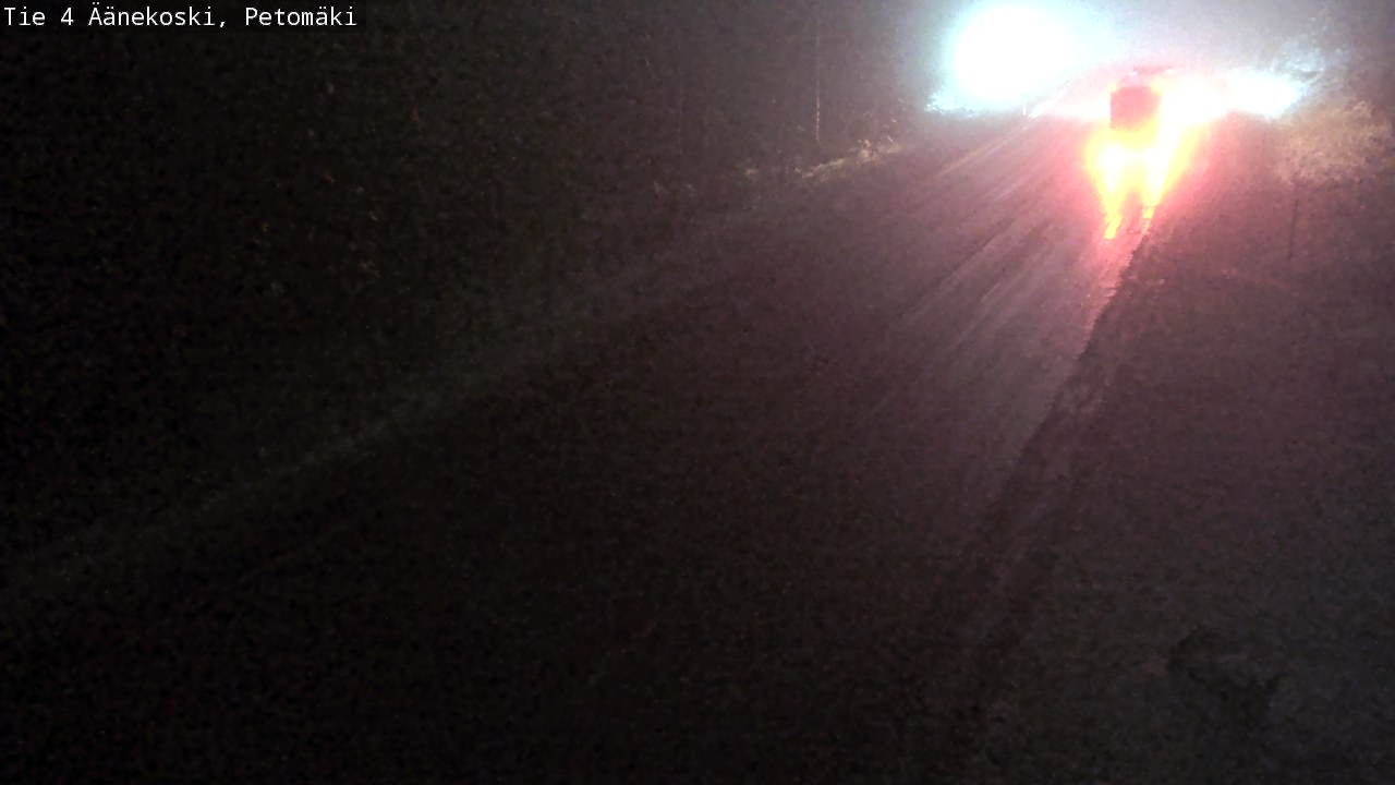 Weather Camera Image Väg 4 Äänekoski. PetomäkiPetomäki, Äänekoski, Keski-Suomi