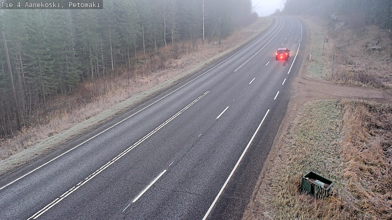 Kelikamerat Kuva Tie 4 Äänekoski. Petomäki, Äänekoski, Keski-Suomi