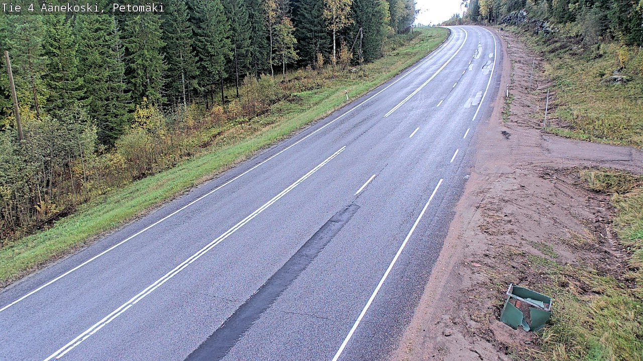Kelikamerat Kuva Tie 4 Äänekoski. Petomäki, Äänekoski, Keski-Suomi