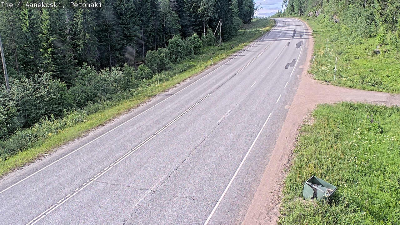Kelikamerat Kuva Tie 4 Äänekoski. Petomäki, Äänekoski, Keski-Suomi