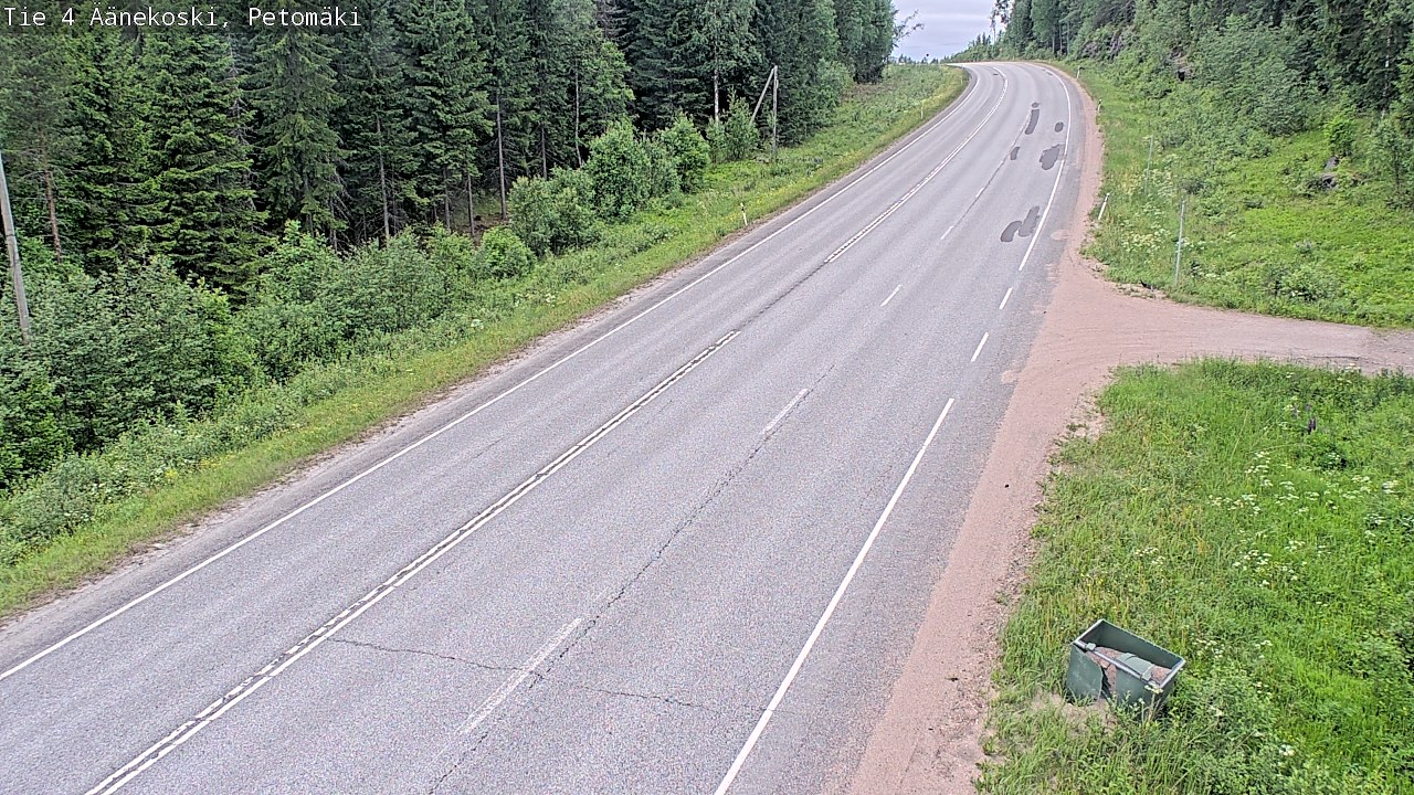 Kelikamerat Kuva Tie 4 Äänekoski. Petomäki, Äänekoski, Keski-Suomi