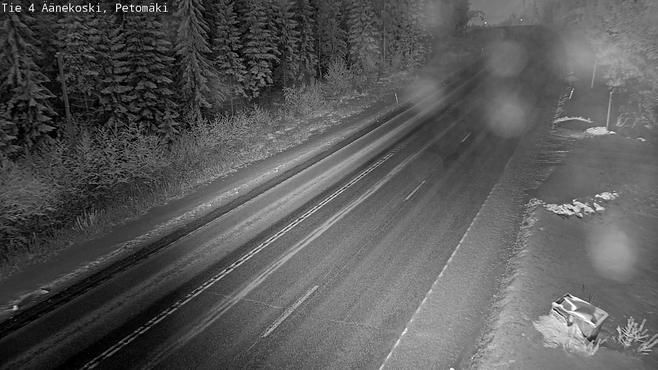 Weather Camera Image Väg 4 Äänekoski. PetomäkiPetomäki, Äänekoski, Keski-Suomi