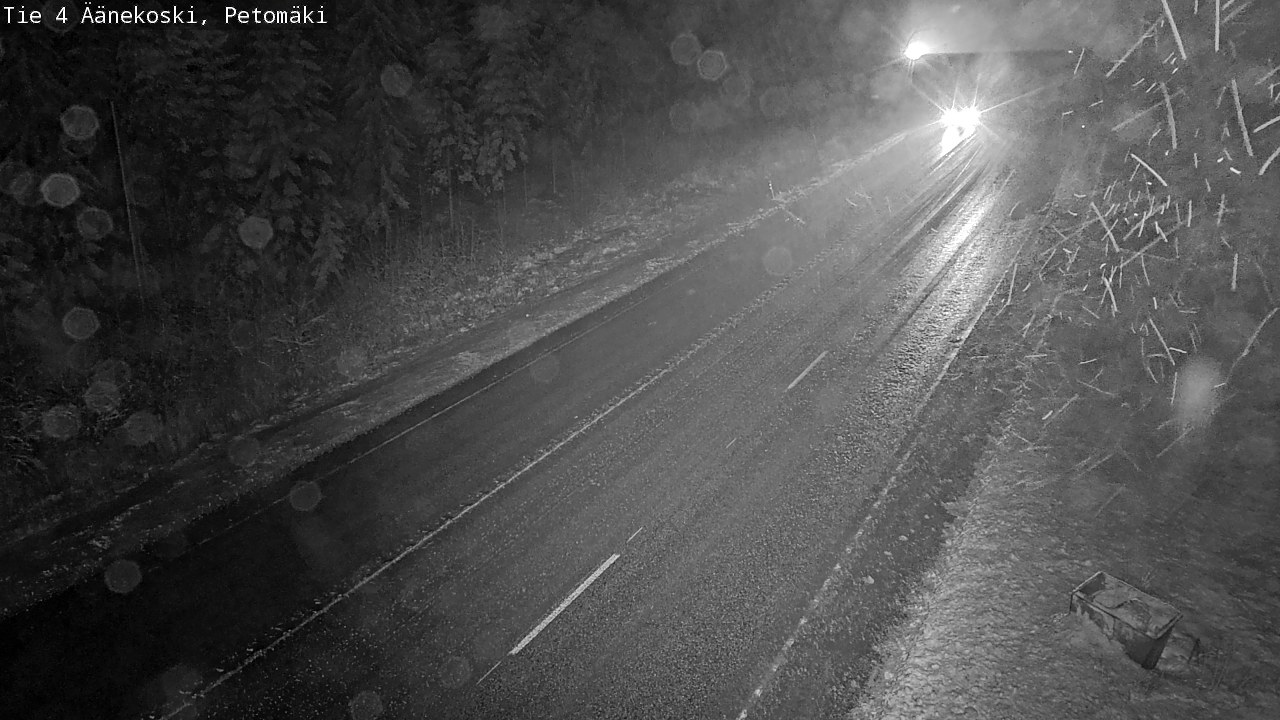 Weather Camera Image Väg 4 Äänekoski. PetomäkiPetomäki, Äänekoski, Keski-Suomi