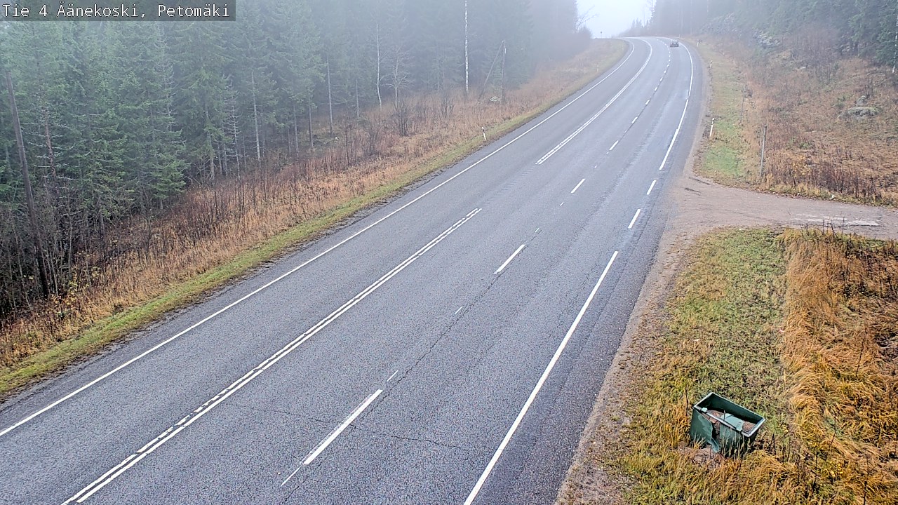 Kelikamerat Kuva Tie 4 Äänekoski. Petomäki, Äänekoski, Keski-Suomi
