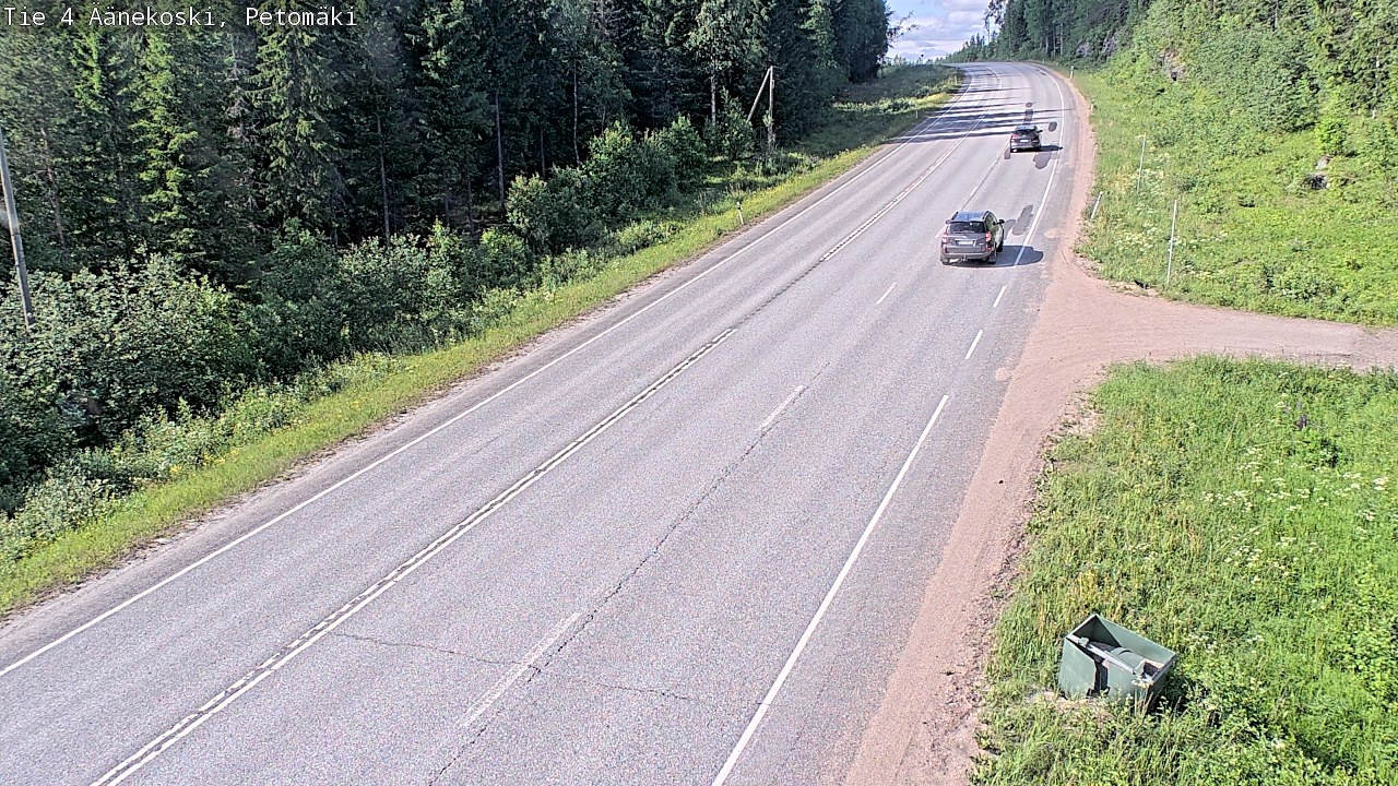 Kelikamerat Kuva Tie 4 Äänekoski. Petomäki, Äänekoski, Keski-Suomi