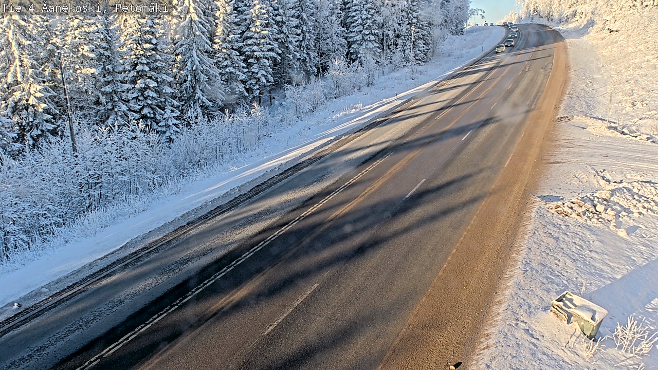 Weather Camera Image Road 4 Äänekoski. PetomäkiPetomäki, Äänekoski, Keski-Suomi