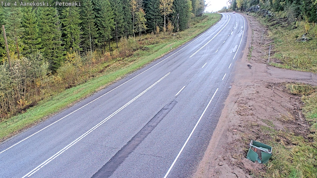 Kelikamerat Kuva Tie 4 Äänekoski. Petomäki, Äänekoski, Keski-Suomi