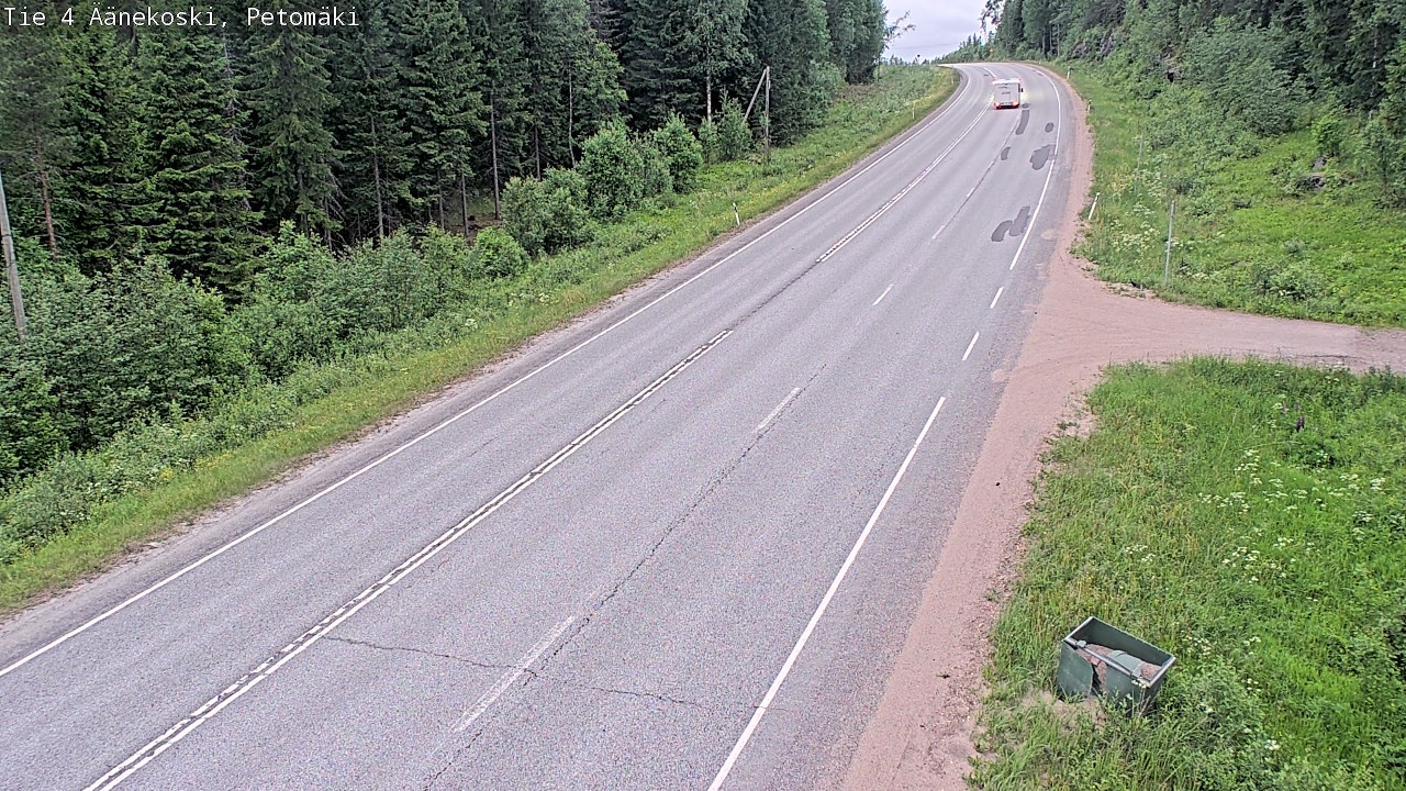 Kelikamerat Kuva Tie 4 Äänekoski. Petomäki, Äänekoski, Keski-Suomi