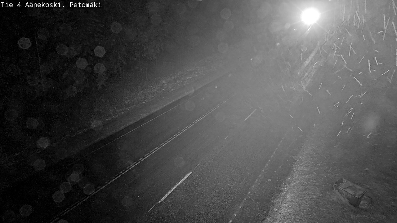 Weather Camera Image Väg 4 Äänekoski. PetomäkiPetomäki, Äänekoski, Keski-Suomi